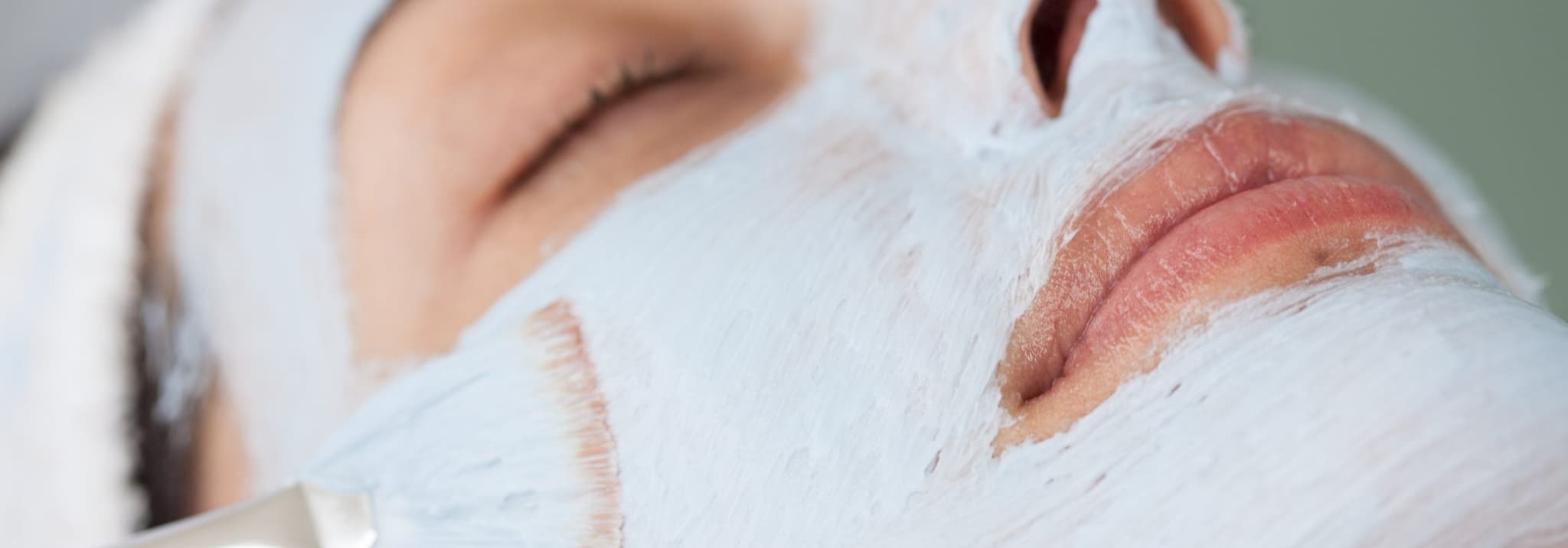 Picture of Woman receiving skin treatments