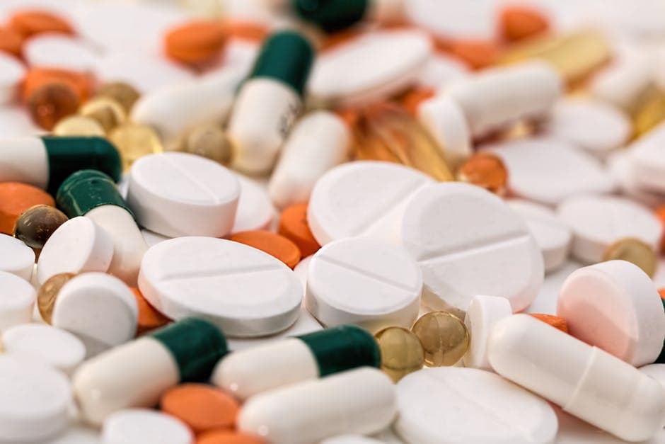 Picture of mix of various pills