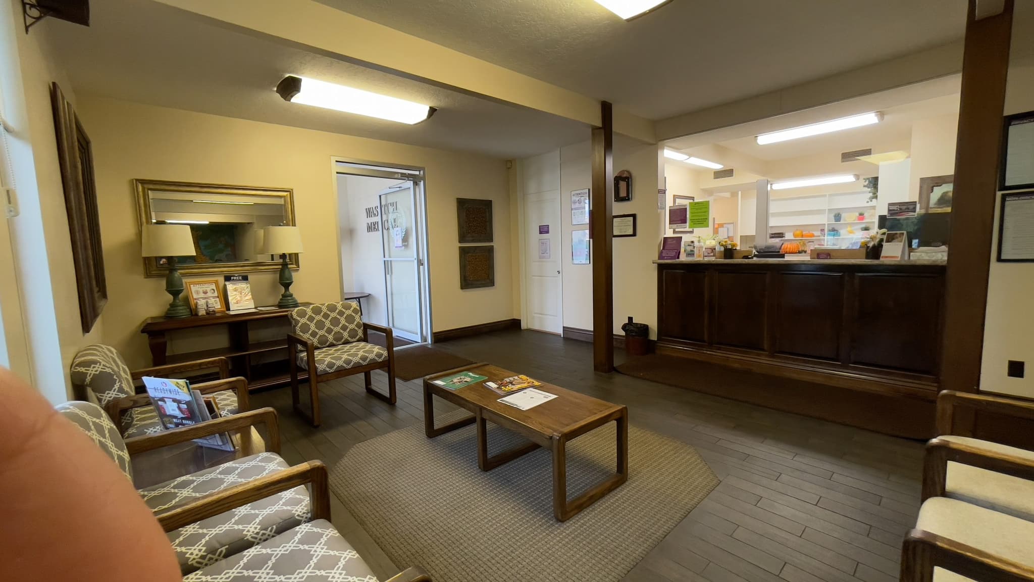 Wasatch Family Med. Front desk